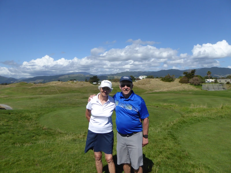 Golf against a mountain backdrop (2017)